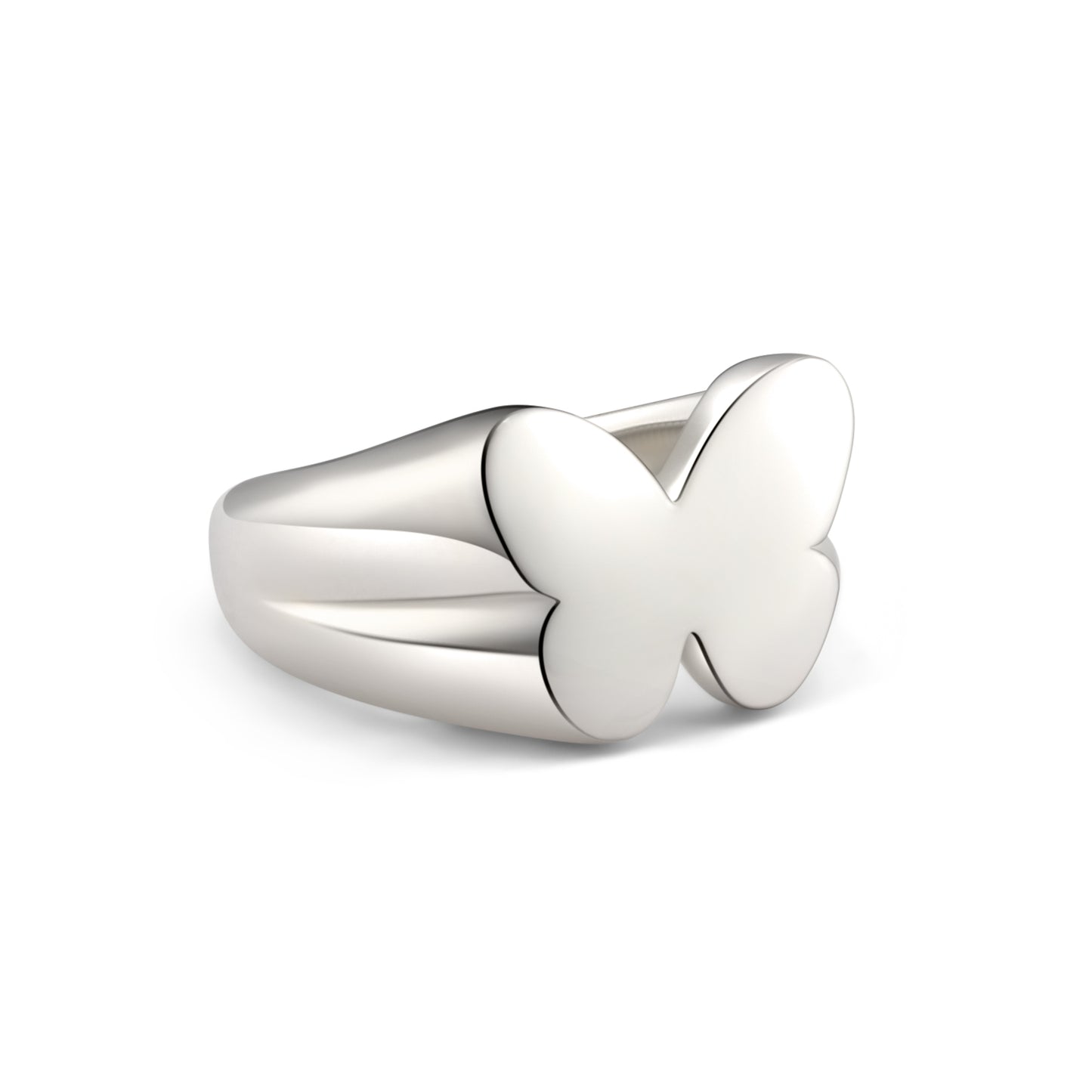 Flat Butterfly Ring
