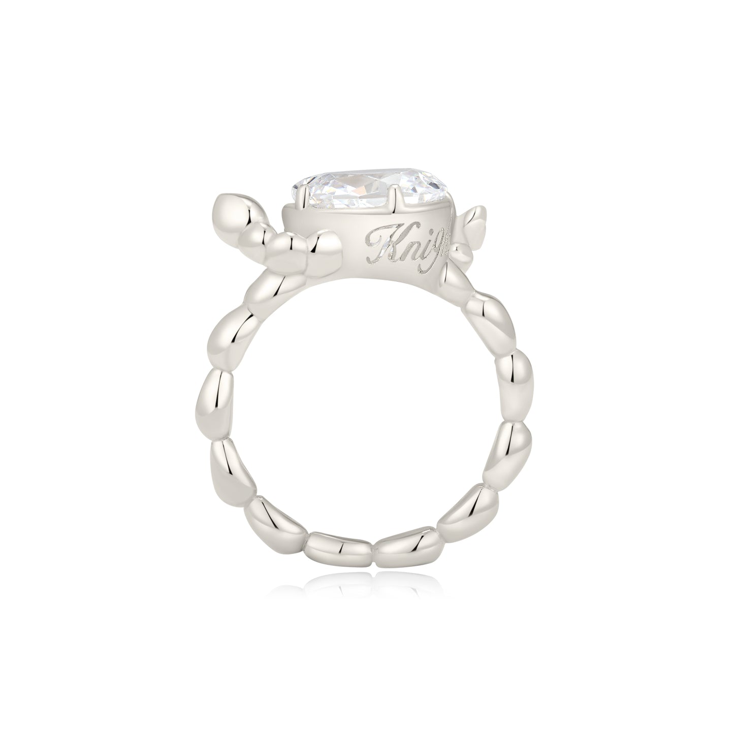 Scorpion Bloom Cocoon Shield Ring