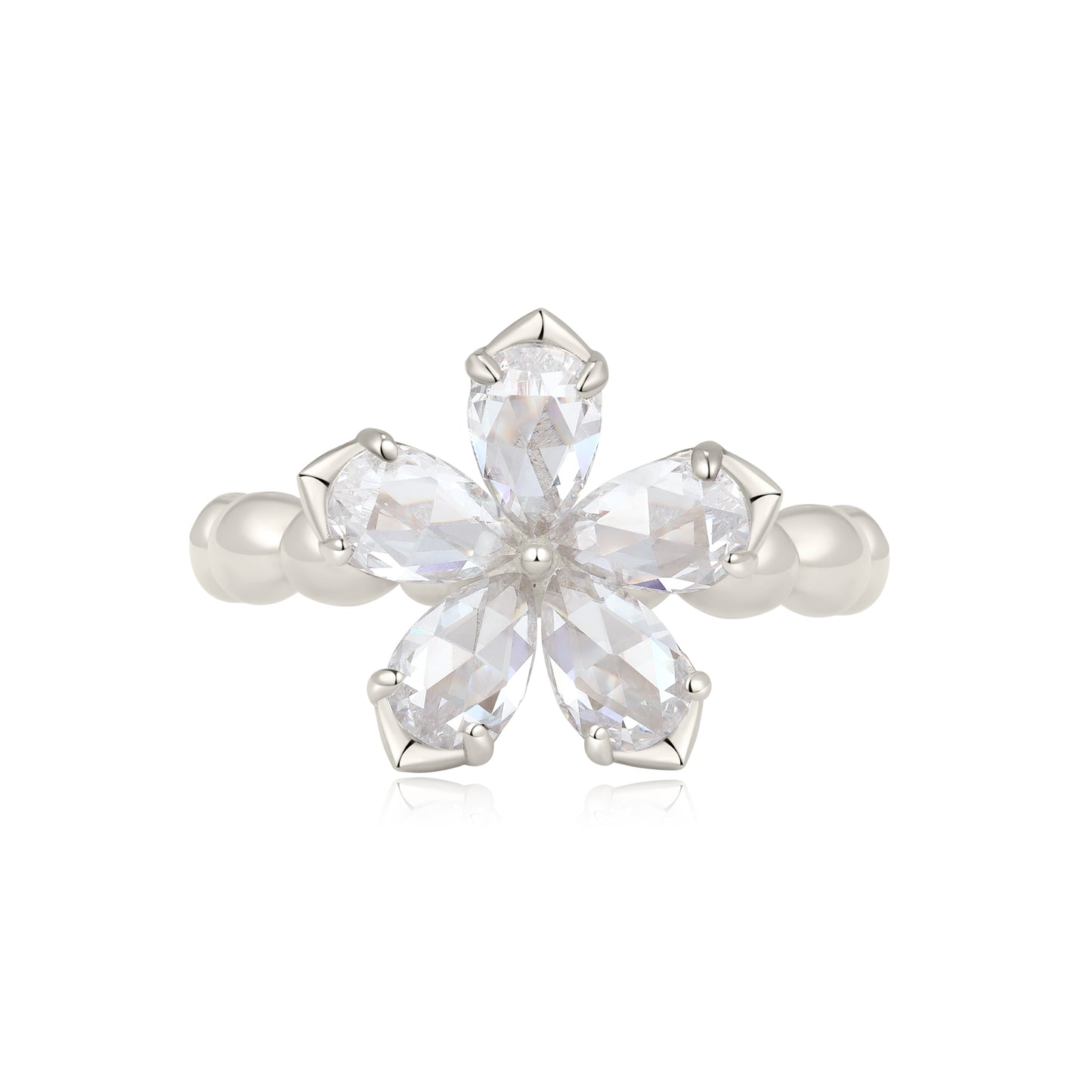 Scorpion Bloom Dainty Ring