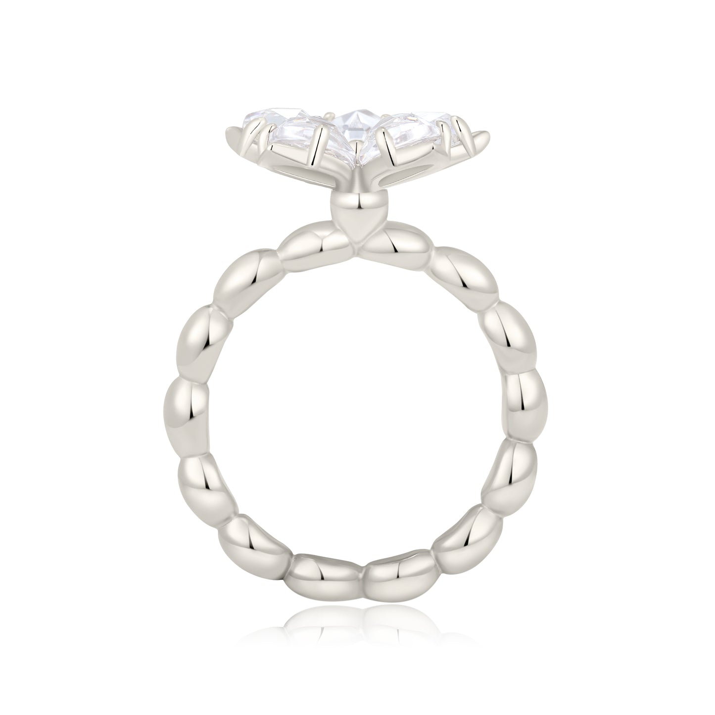 Scorpion Bloom Dainty Ring