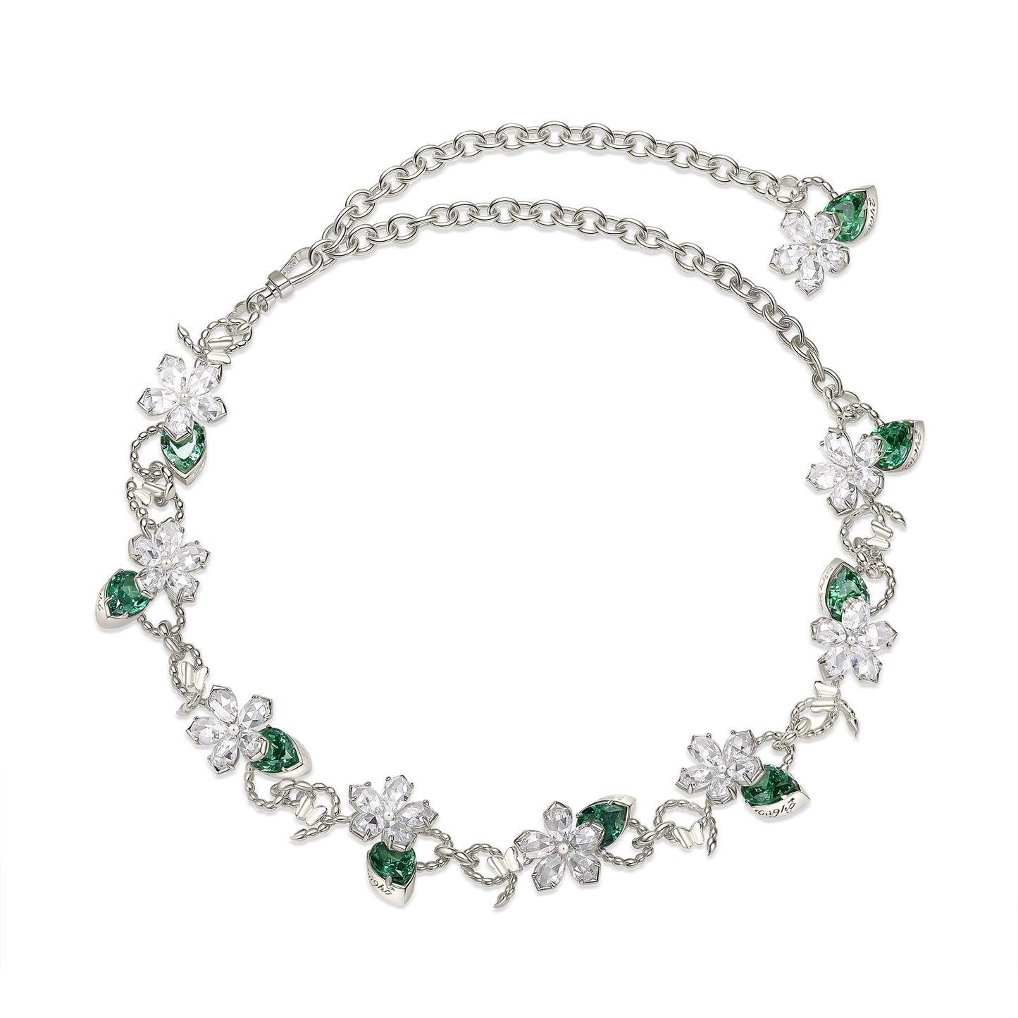 Scorpion Bloom Verdant Garden Necklace