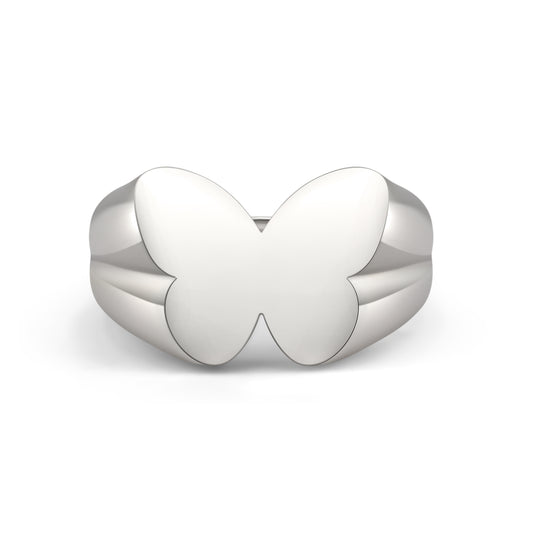 Flat Butterfly Ring