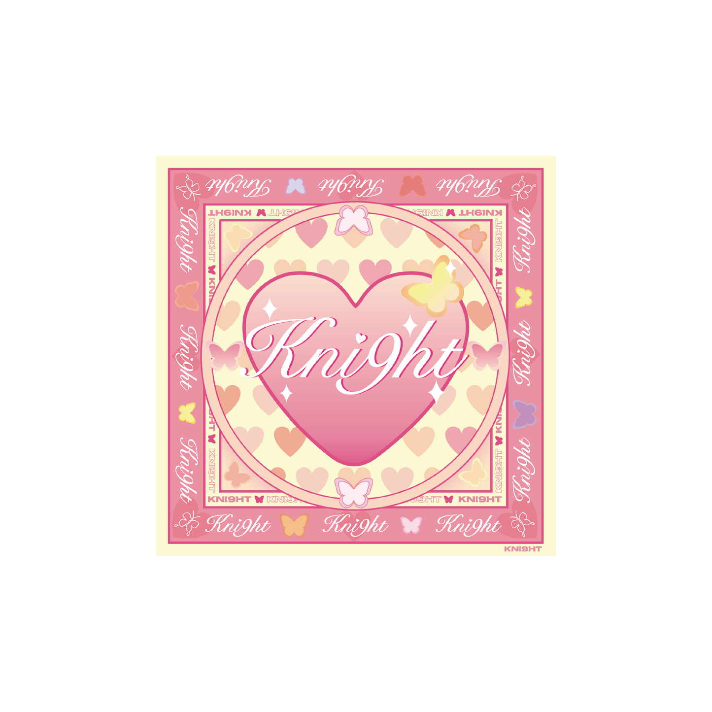 Ethereal Love Square Scarf