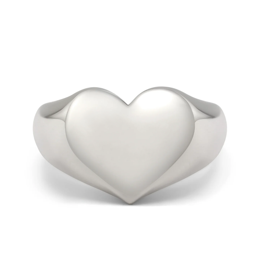 Heart Flat Ring