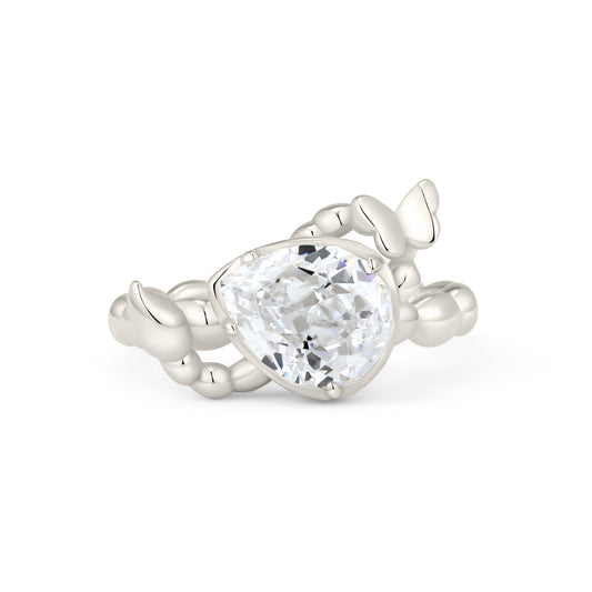 Scorpion Bloom Cocoon Shield Ring