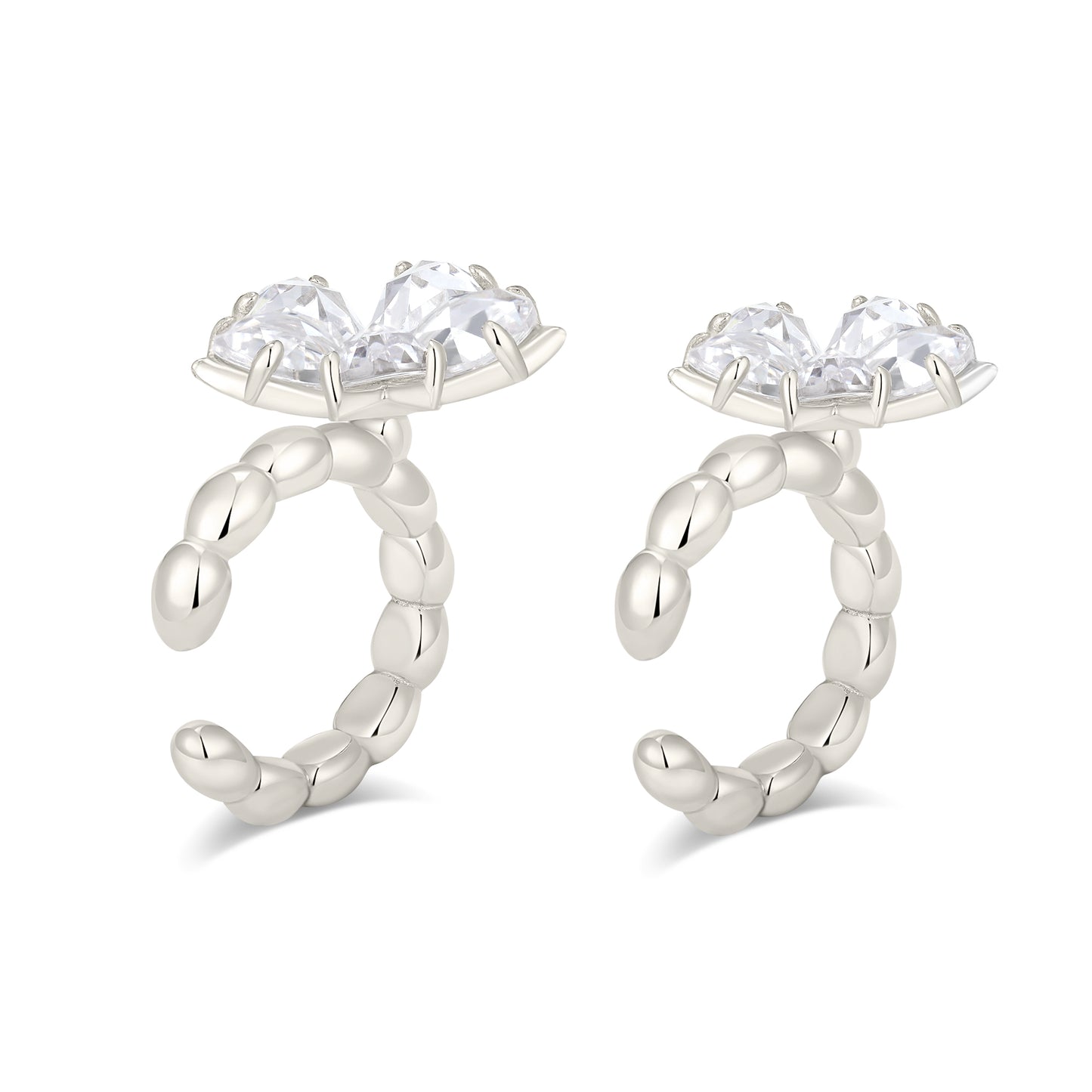 Scorpion Bloom Dainty Ear Cuff Set