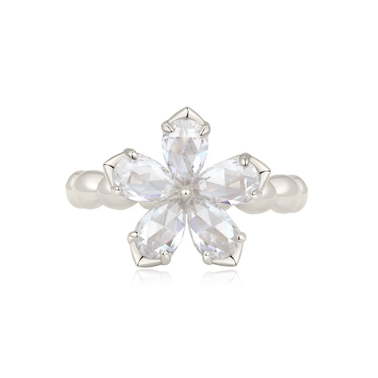 Scorpion Bloom Dainty Ring