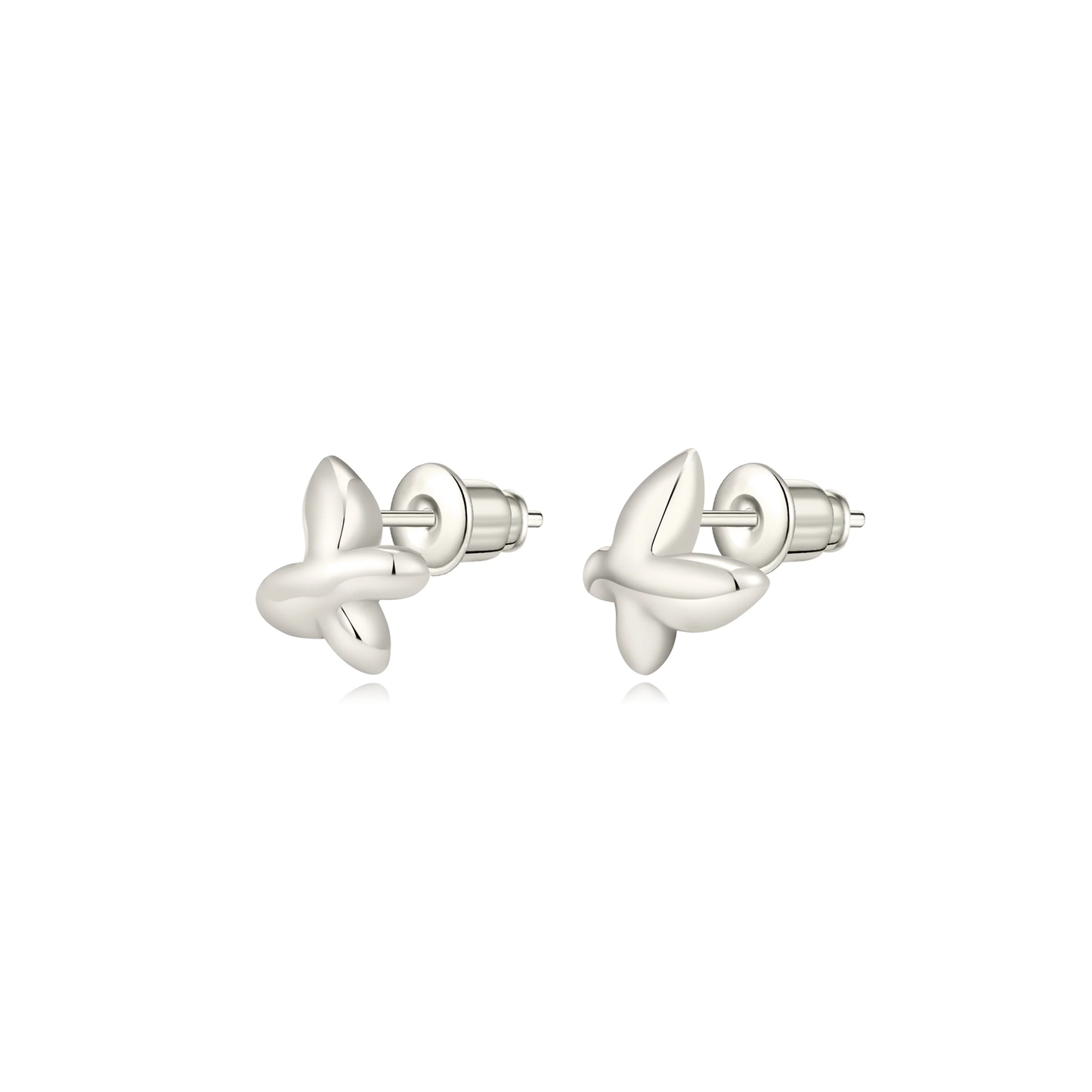 Interlinked Butterfly Serenity Mini Earrings