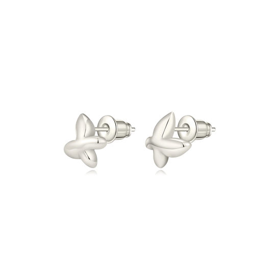 Interlinked Butterfly Serenity Mini Earrings
