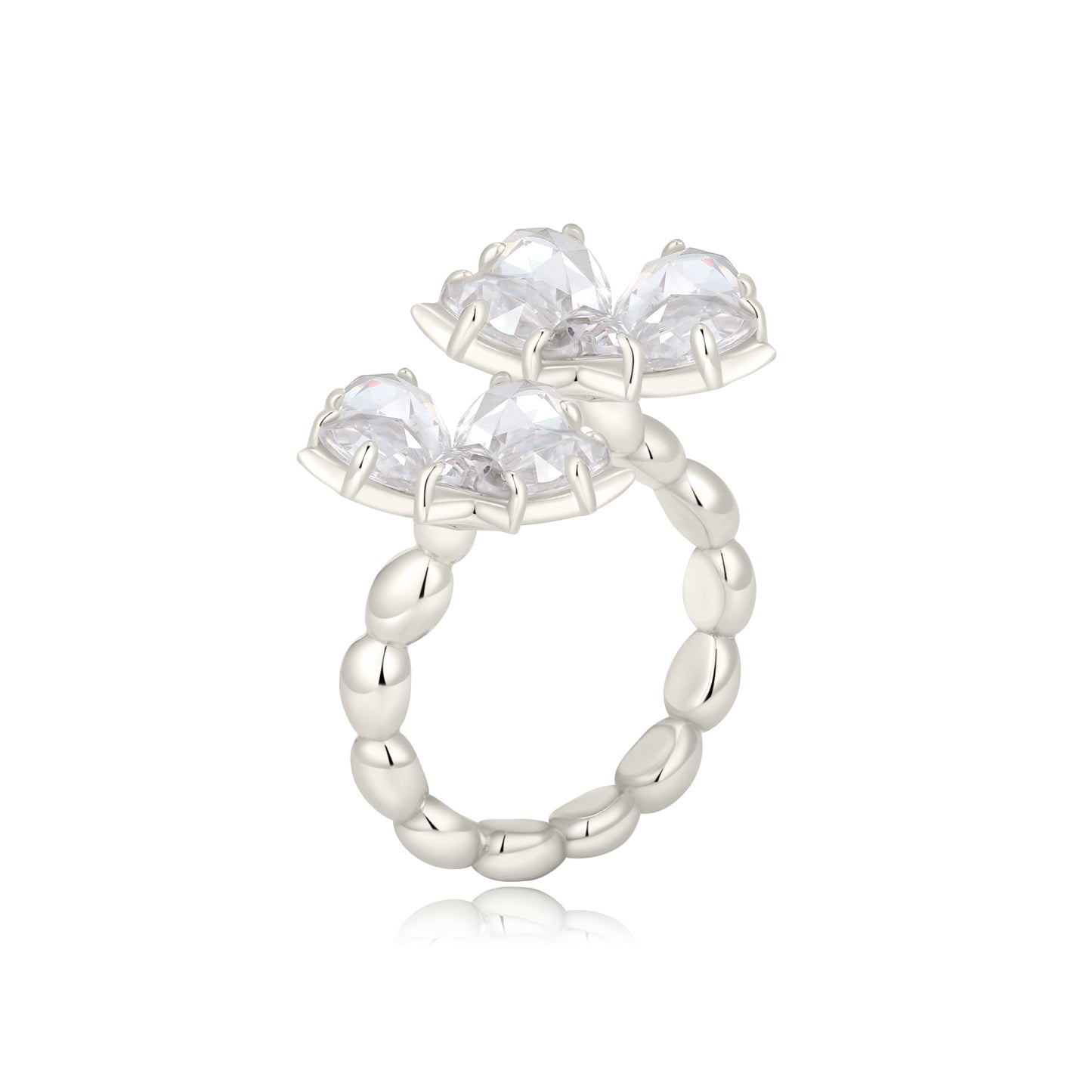 Scorpion Bloom Cluster Ring