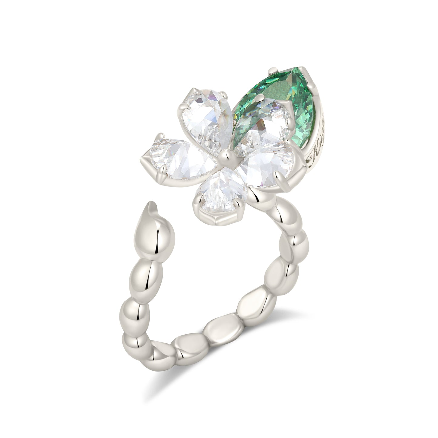 Scorpion Bloom Verdant Garden Ring