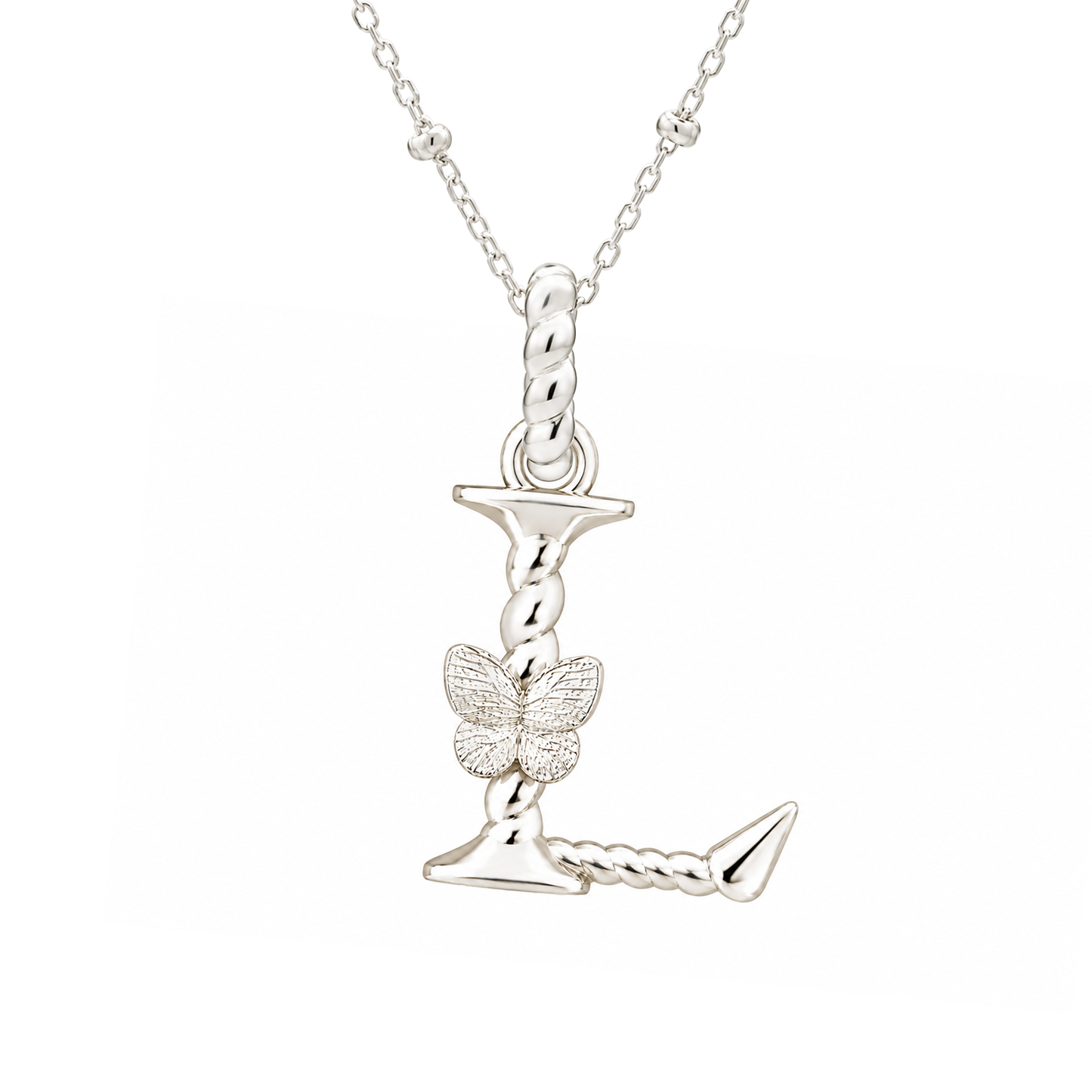 Butterfly Voyage Alphabet Necklace