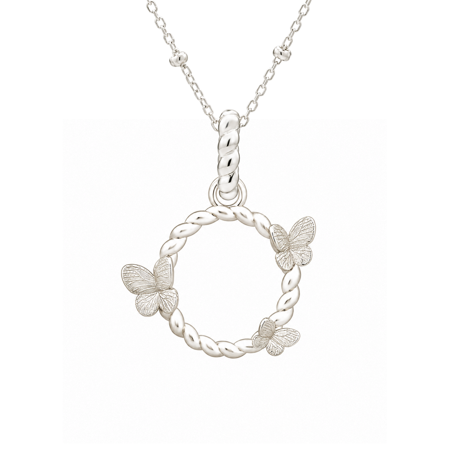 Butterfly Voyage Alphabet Necklace