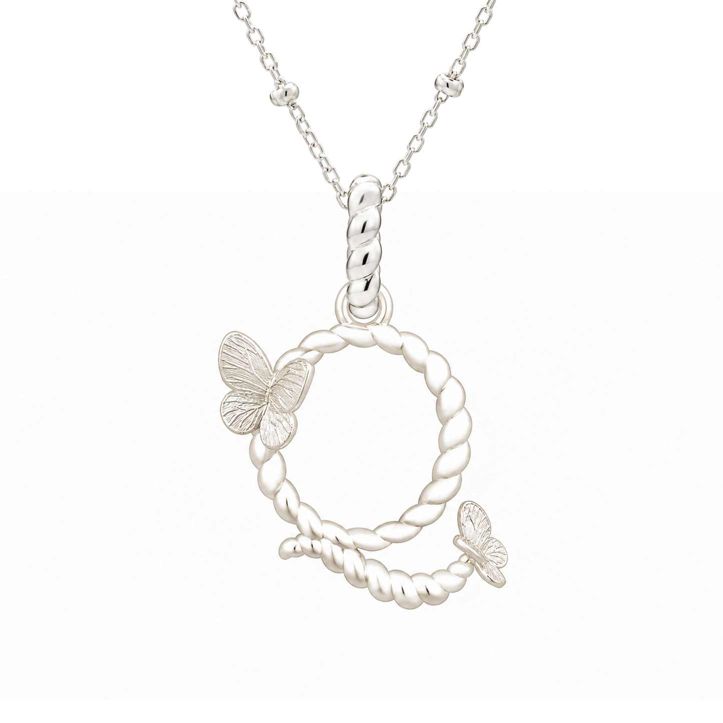 Butterfly Voyage Alphabet Necklace