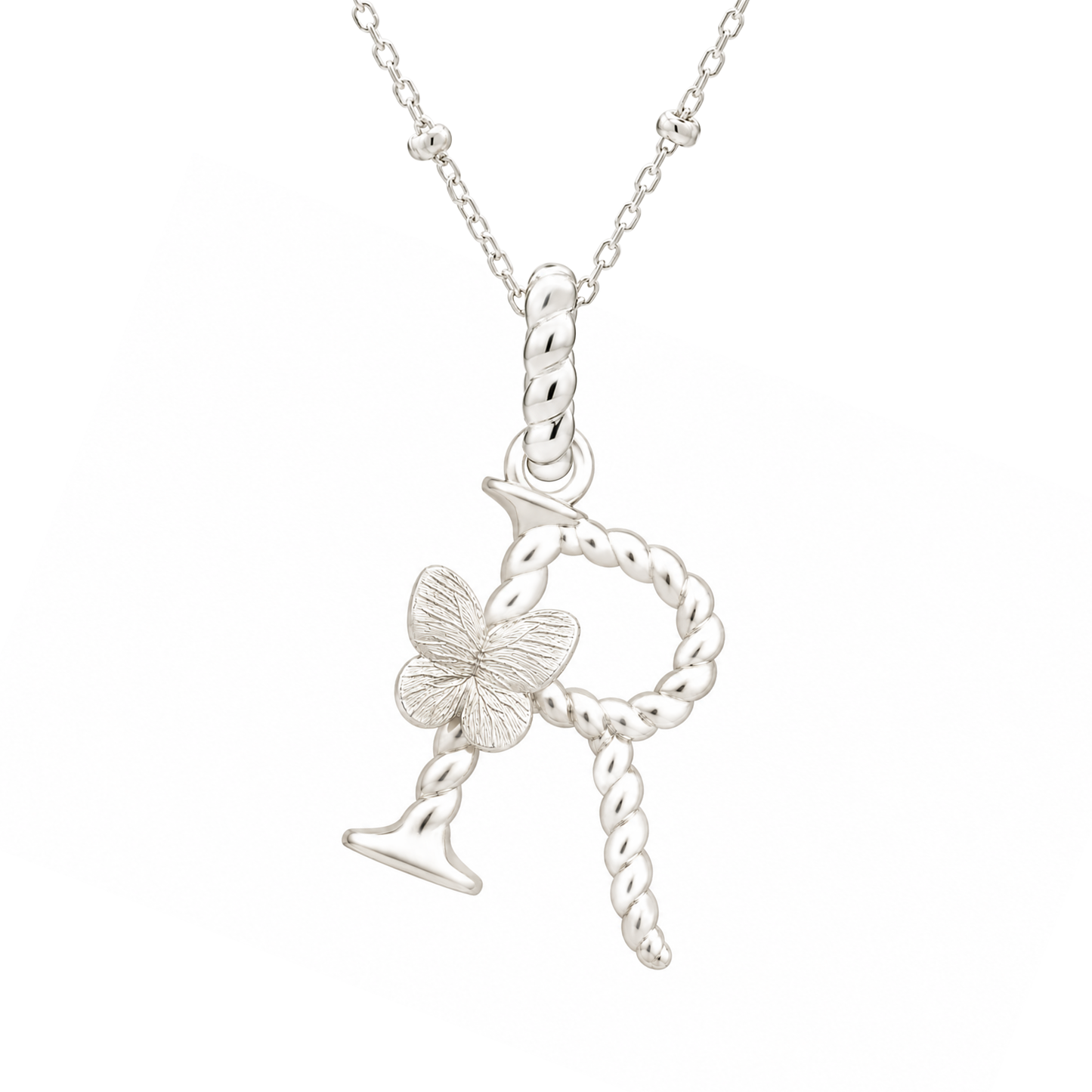 Butterfly Voyage Alphabet Necklace