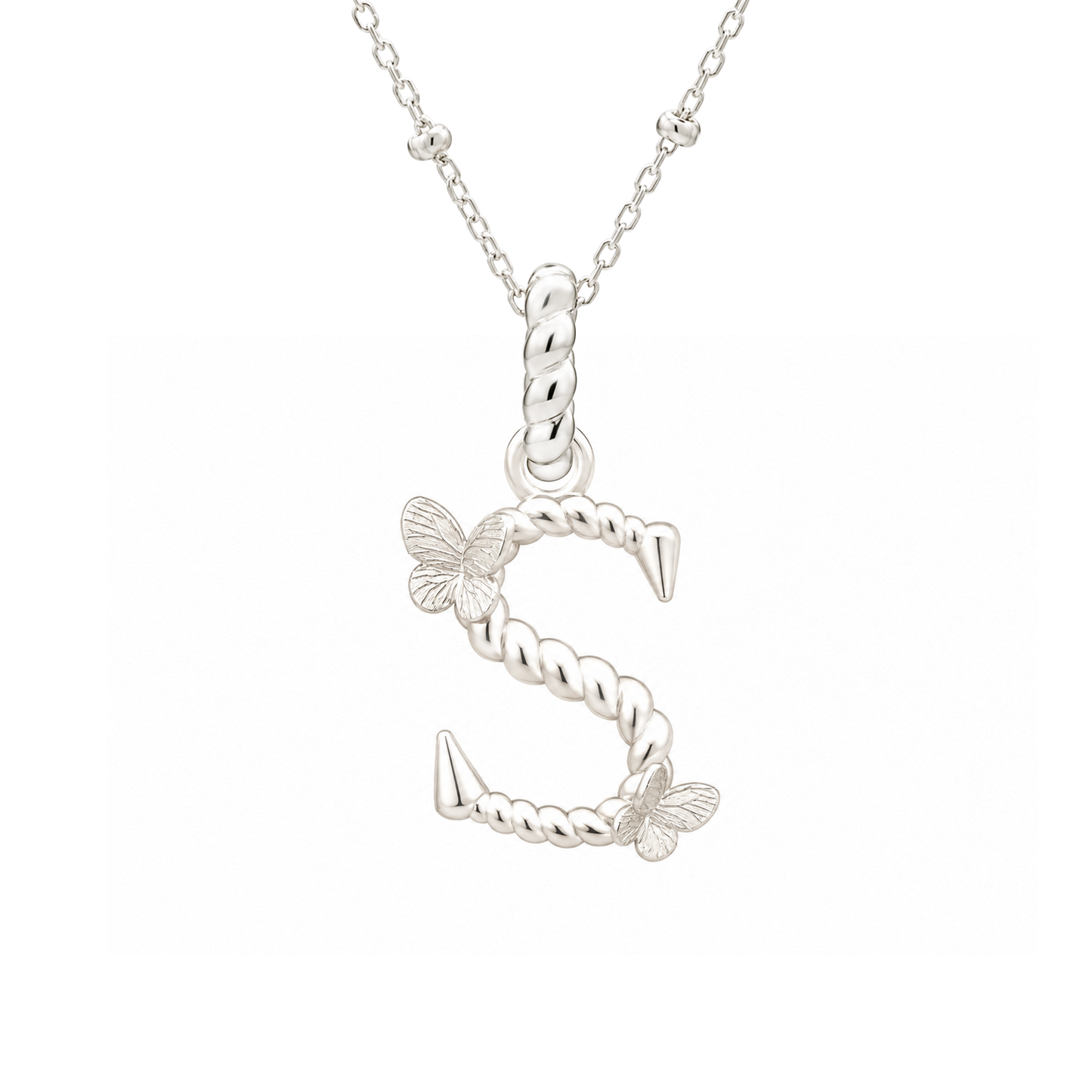 Butterfly Voyage Alphabet Necklace