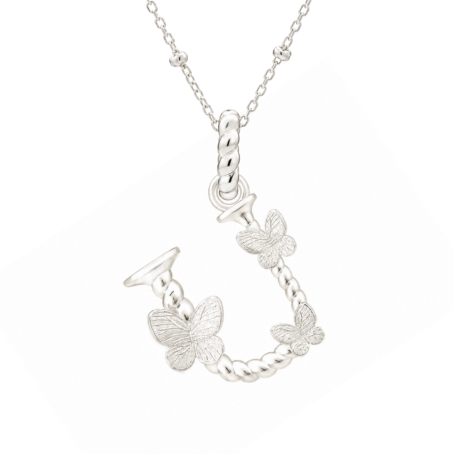 Butterfly Voyage Alphabet Necklace