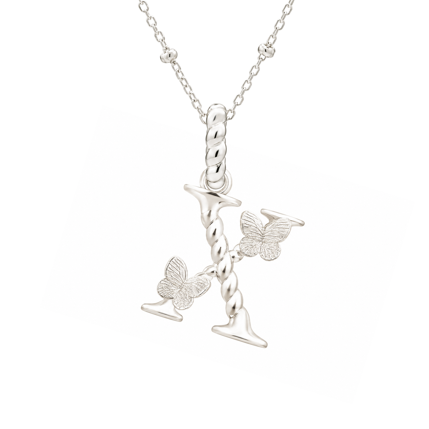 Butterfly Voyage Alphabet Necklace
