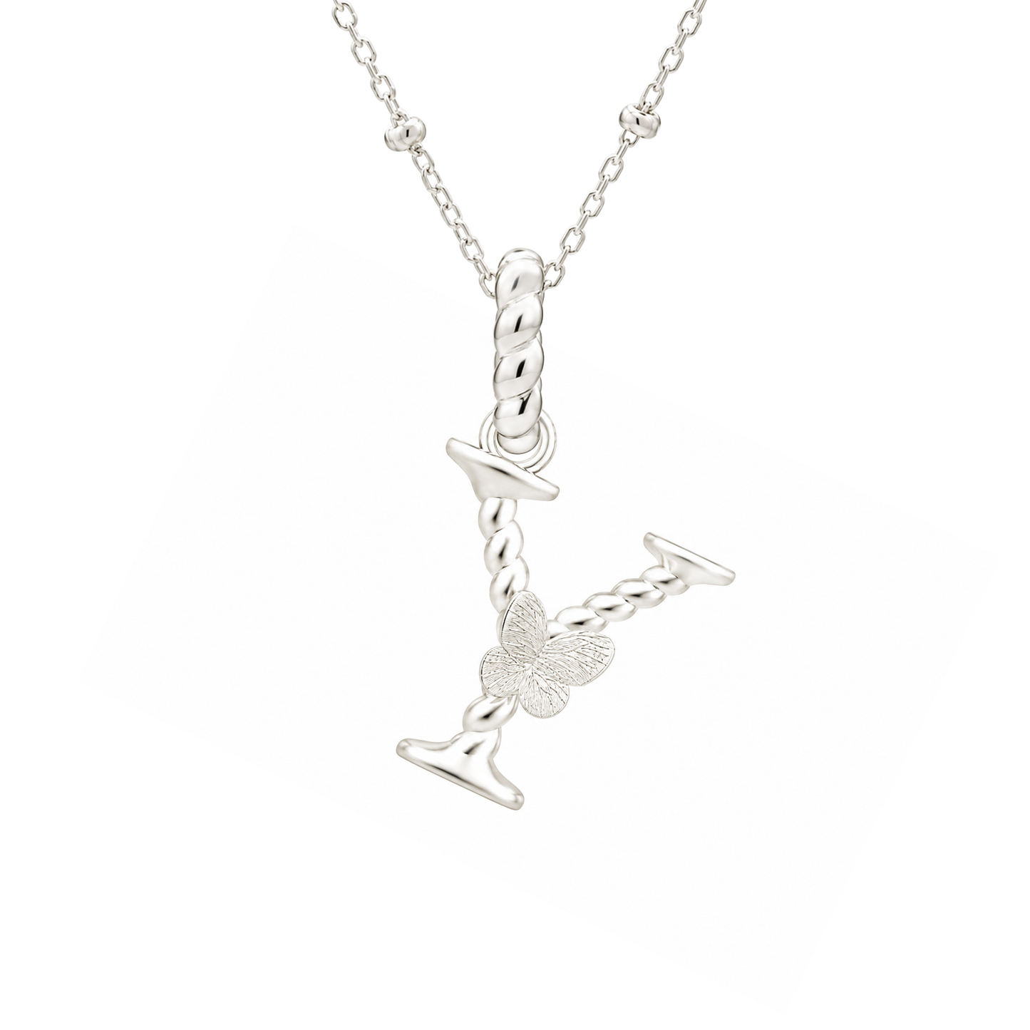 Butterfly Voyage Alphabet Necklace
